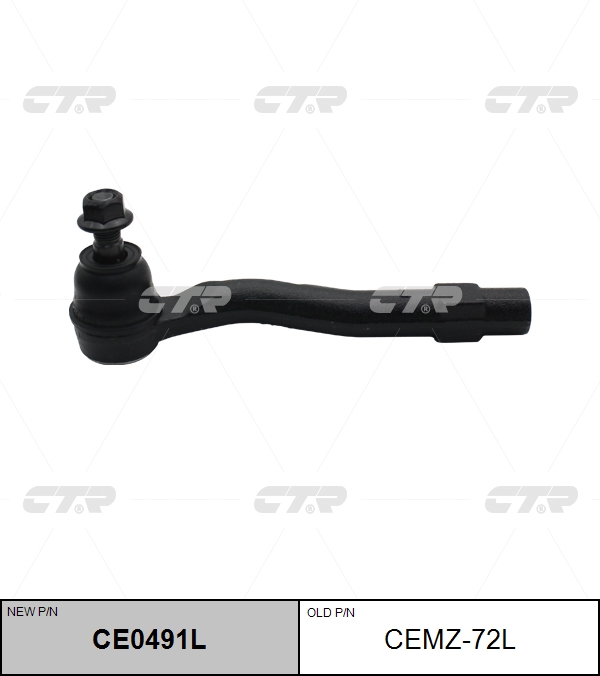 / cemz-72l Наконечник рулевой тяги | лев | - CTR CE0491L
