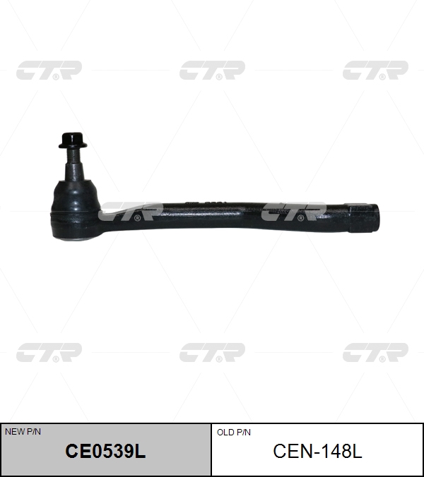/ cen-148l Наконечник рулевой тяги | перед лев | - CTR CE0539L