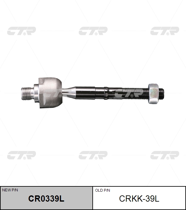 / crkk-39l Тяга рулевая | перед лев | - CTR CR0339L