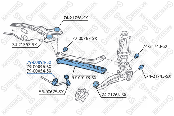 79-00094-SX Запчасть Stellox