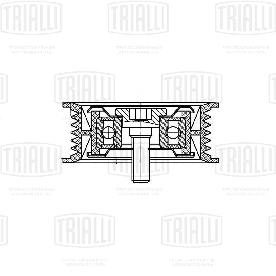 Ролик промежуточный навесного оборудования - Trialli CM 5098