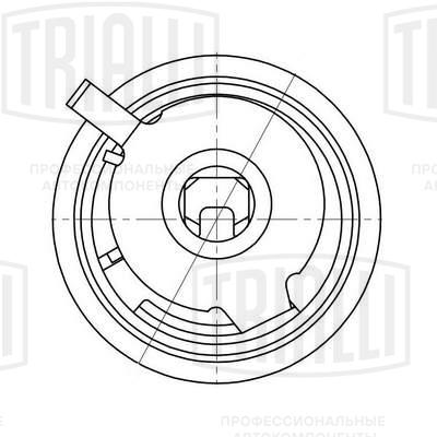 Ролик натяжной ГРМ - Trialli CM 6071