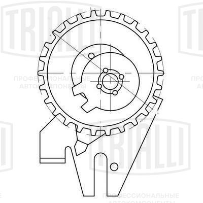 Ролик натяжной ГРМ - Trialli CM 6072