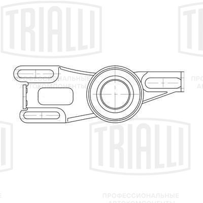 Ролик промежуточный ремня ГРМ - Trialli CM 6093