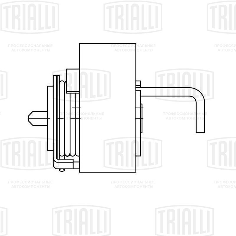 Ролик-натяжитель ремня ГРМ - Trialli CM 6110