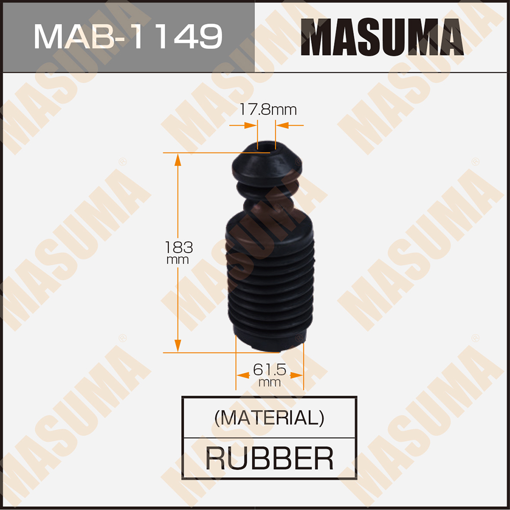 Пыльник амортизатора - Masuma MAB-1149