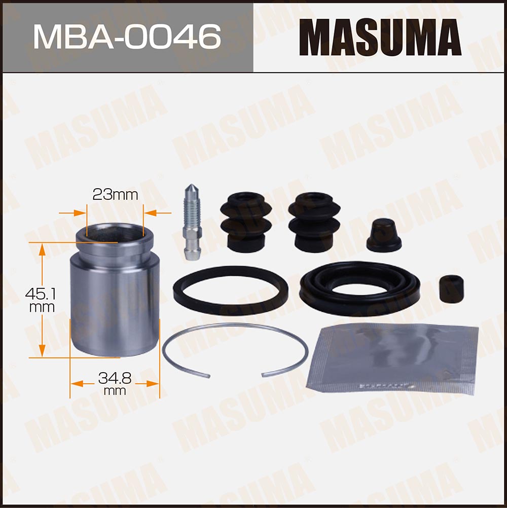 Ремкомплект тормозного суппорта с поршнем d-34.8 - Masuma MBA0046