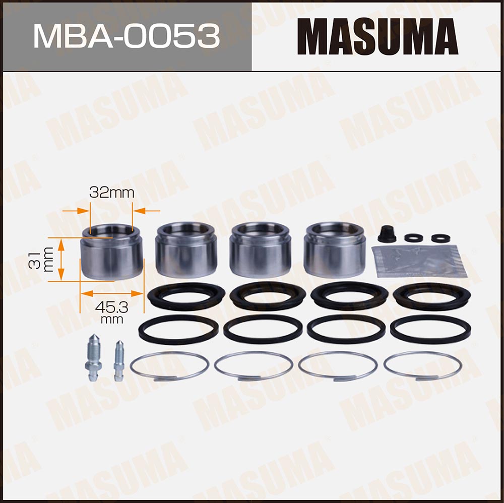 Ремкомплект тормозного суппорта с поршнем d-45.3 - Masuma MBA0053