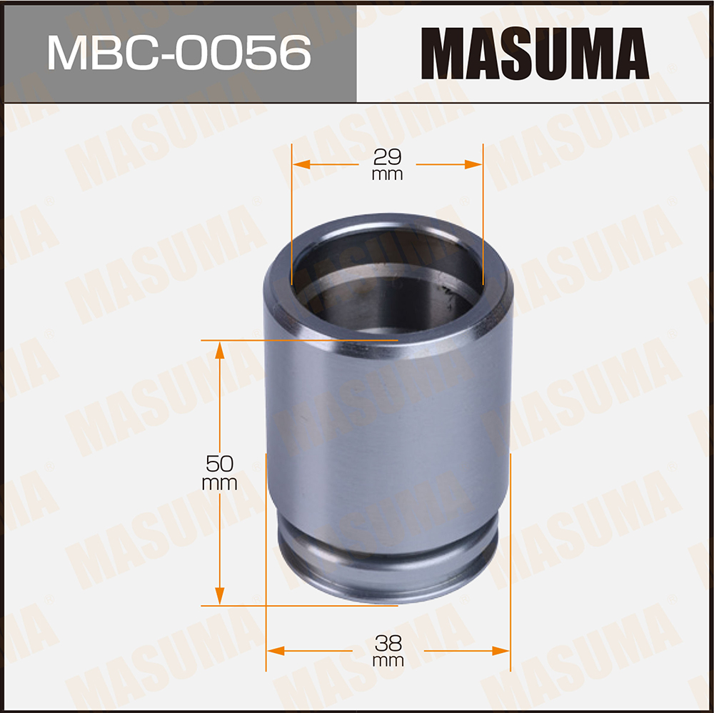 Поршень тормозного суппорта d-38 , p384902 rear - Masuma MBC0056