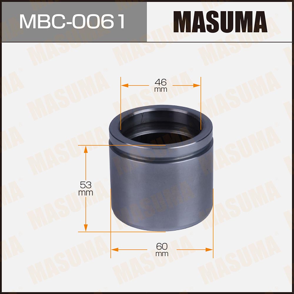 Поршень тормозного суппорта d-60 , p605303 front - Masuma MBC0061