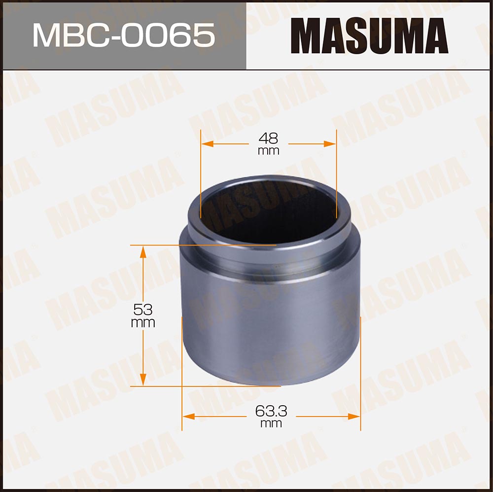 Поршень тормозного суппорта d-63.3 , p635301, 150-10735 front - Masuma MBC0065