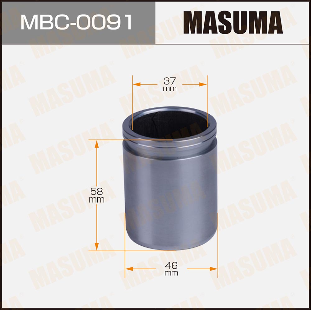 Поршень тормозного суппорта d-46 , p465801 front - Masuma MBC0091