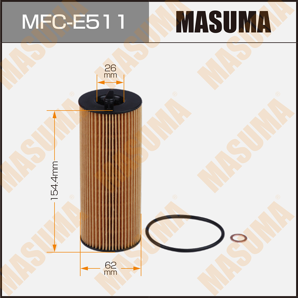 Фильтр масляный (вставка) - Masuma MFC-E511