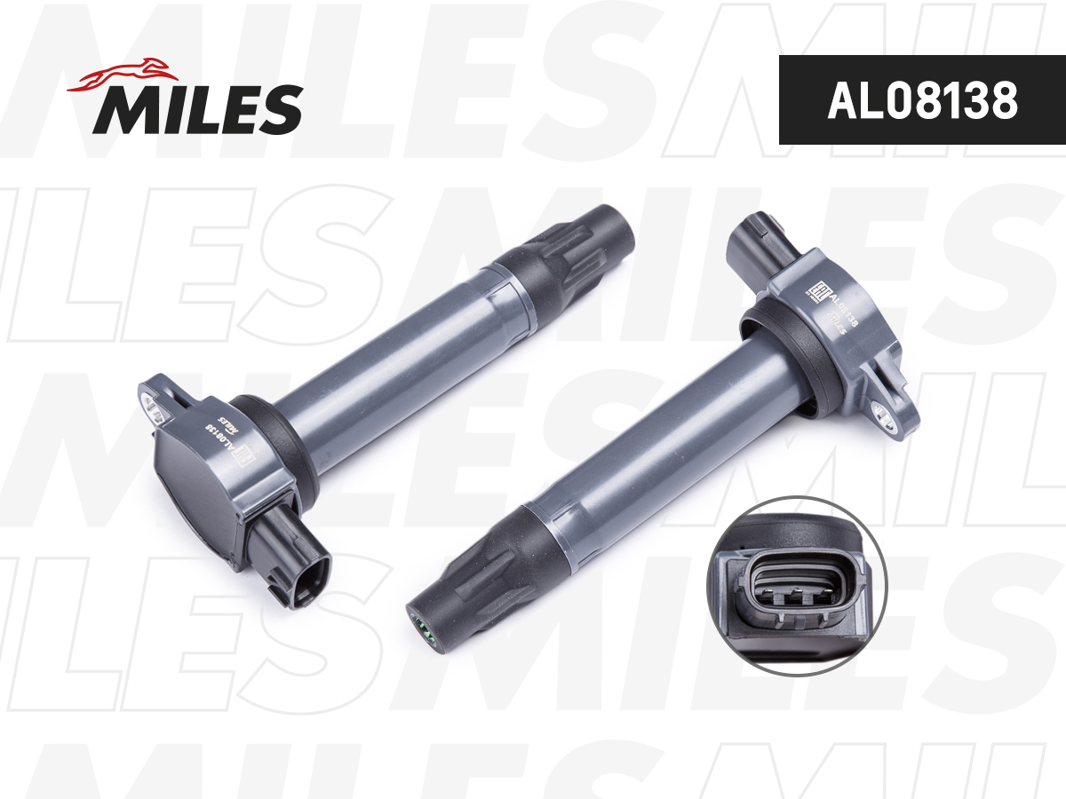 Катушка зажигания mitsubishi - Miles AL08138