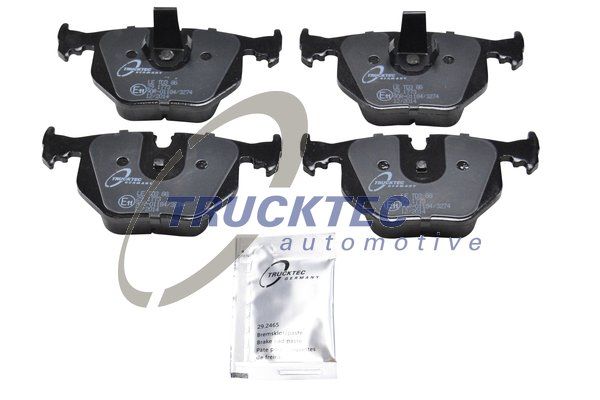 Колодки задние дисковые BMW 3,7,x3,x5,z4,z8 () - TRUCKTEC 0834102