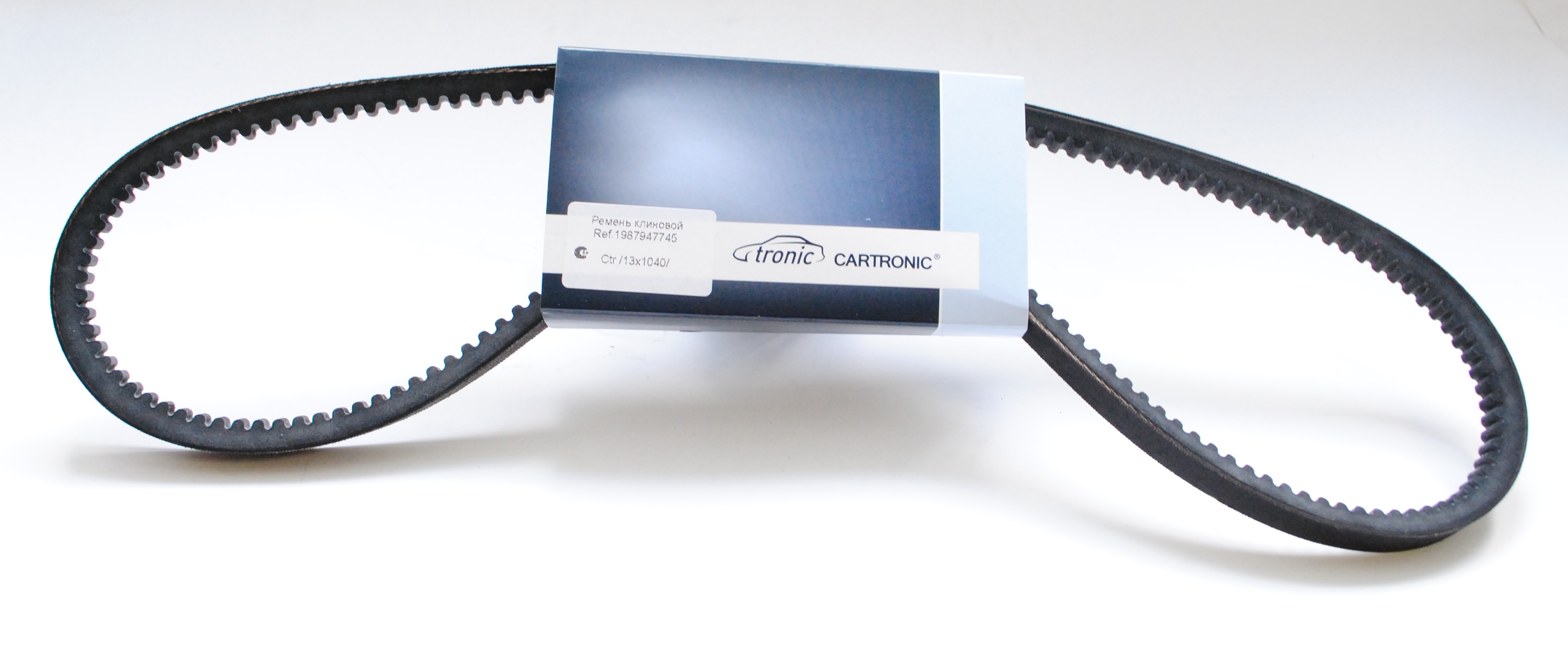 Ремень навесного оборудования 13x1040 газ-3110 / газель / toyota 2l-t / 3l-t diezel - Cartronic CRTR0090195