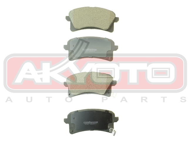 Колодки тормозные дисковые задние - Akyoto AKD-38201