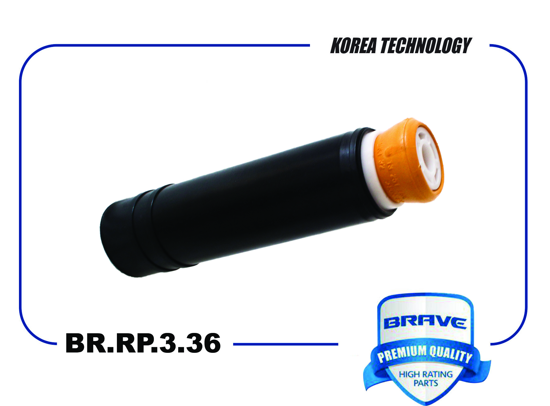 Опора двигателя передняя - Brave BR.RP.3.36