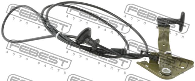 Трос открывания замка капота - Febest 17101-A4B5