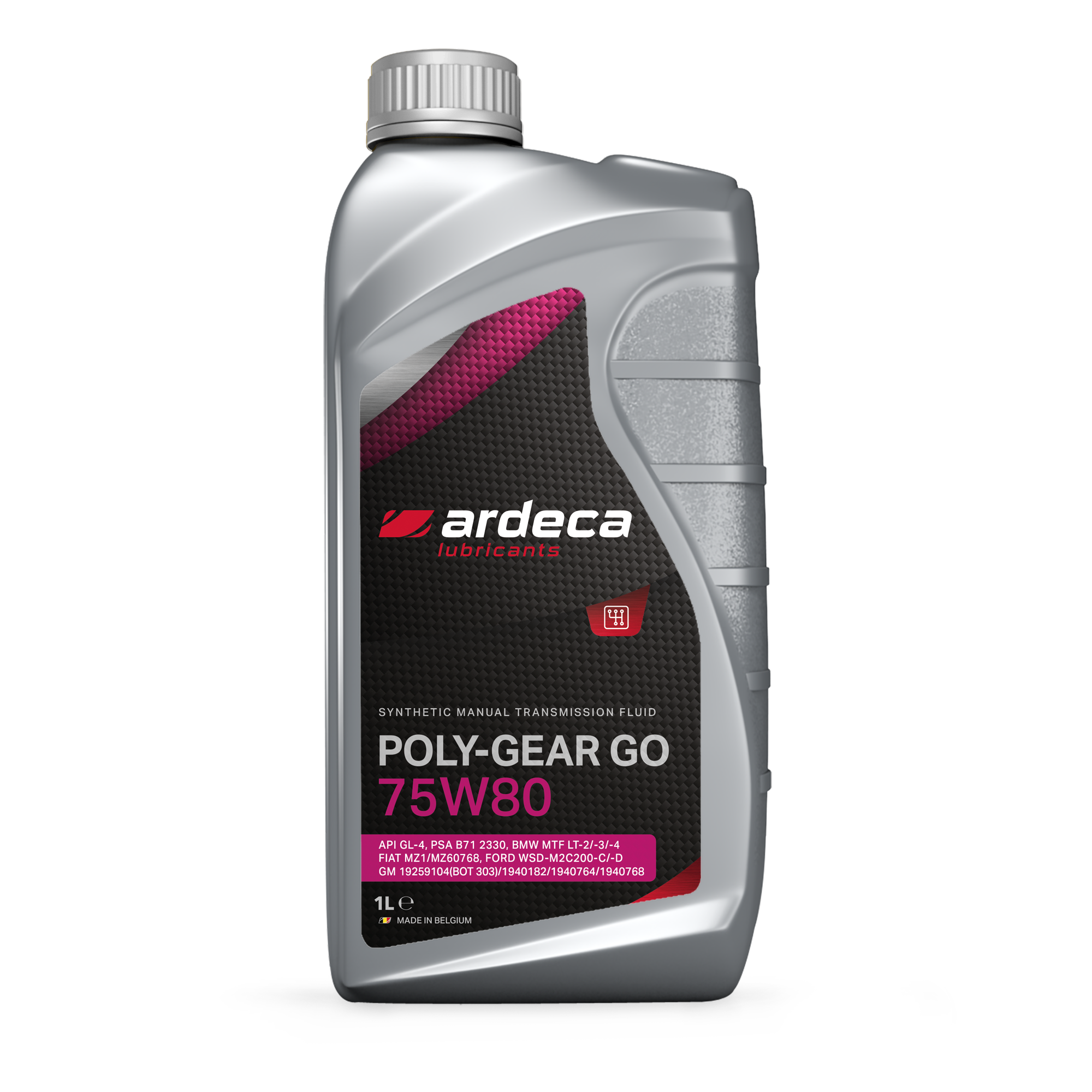 Масло трансмиссионное poly-gear GO 75w80 (api gl-4), 1 l полусинтетическое - ARDECA P40121-ARD001