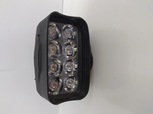 Фара 12v 8 LED (80*52*45) прямоугольная, направленный свет - Grande Light GL-8091