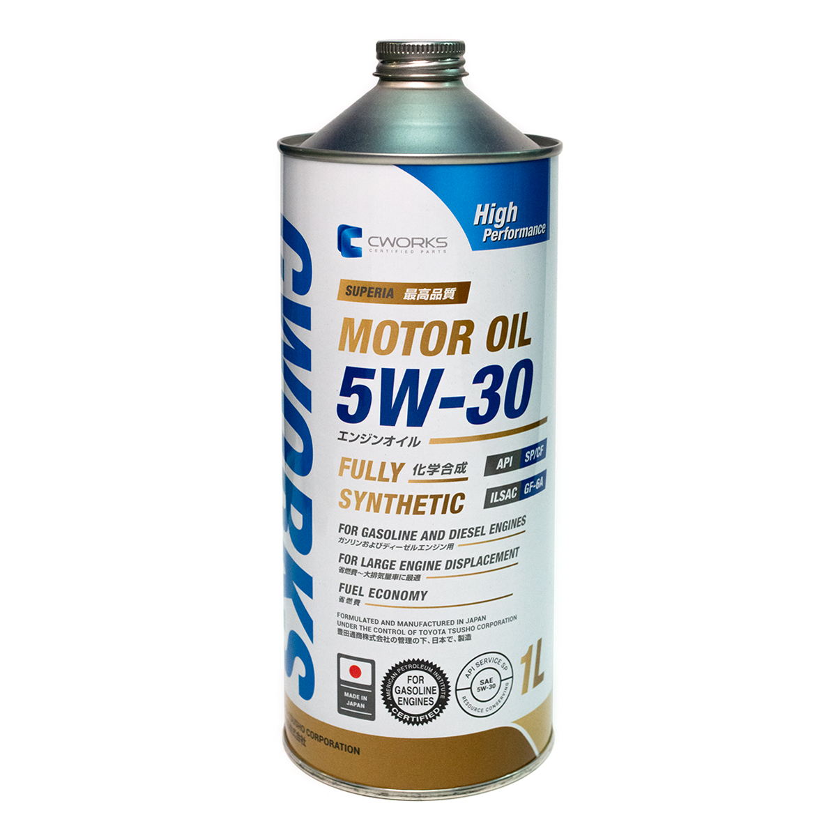 Superia motor OIL 5w-30 sp/cf, 1L Масло моторное - CWORKS A13SR1001
