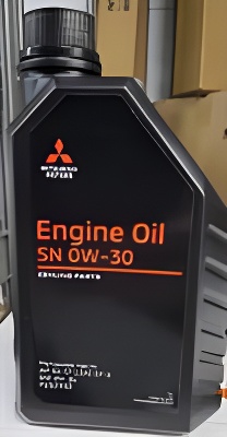 Масло моторное синтетическое engine OIL 0w-30, 1л - Mitsubishi MZ321032