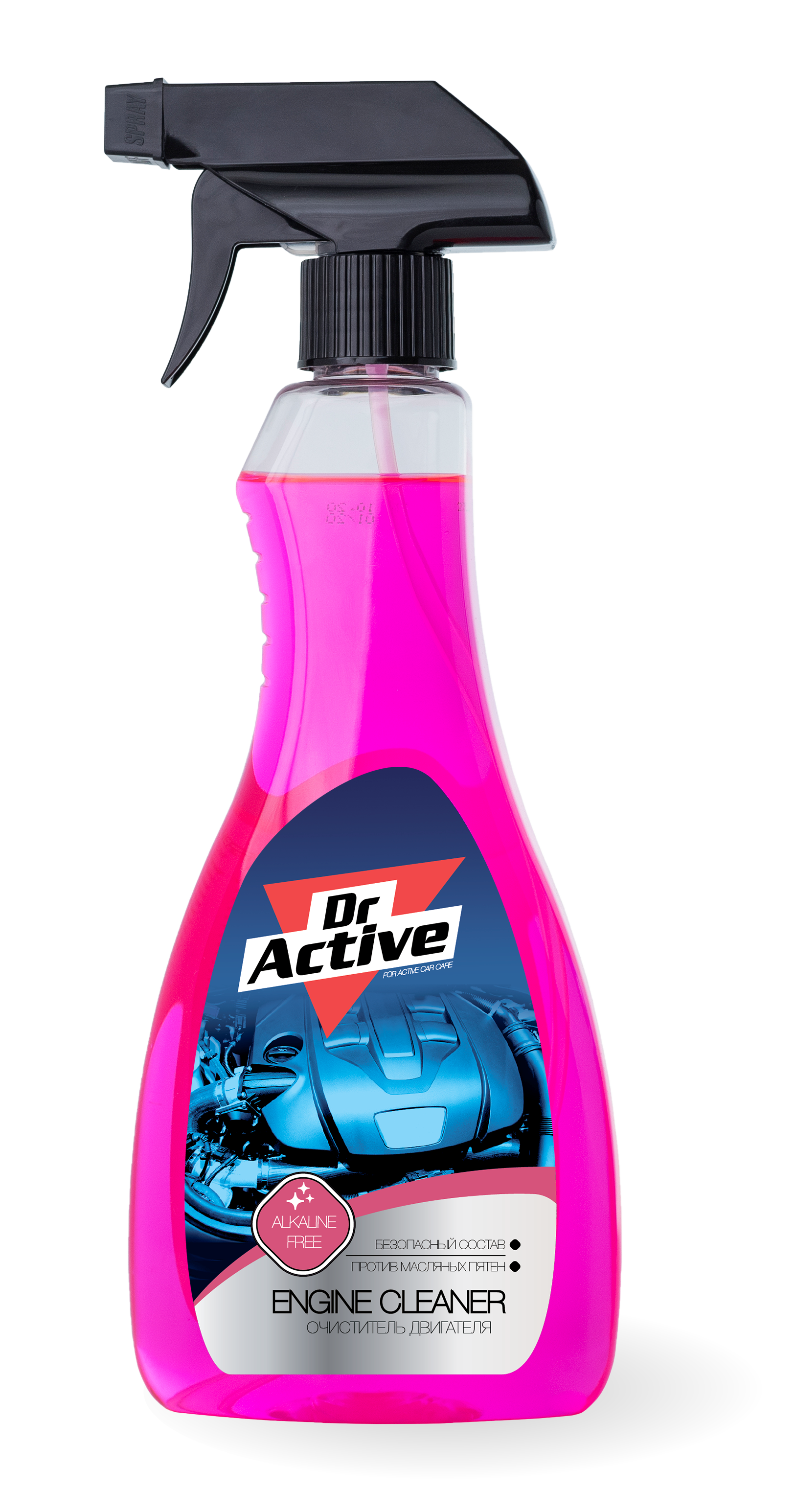 Очиститель двигателя Dr.Active Enginel cleaner 500 мл (спрей) - SINTEC 802442