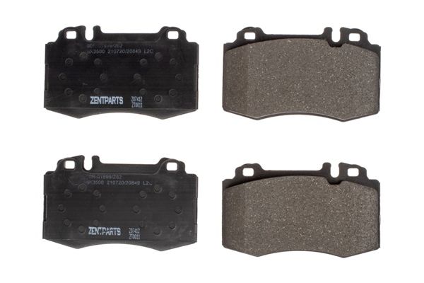 Колодки дисковые передние  MB w220 - ZENTPARTS Z07412