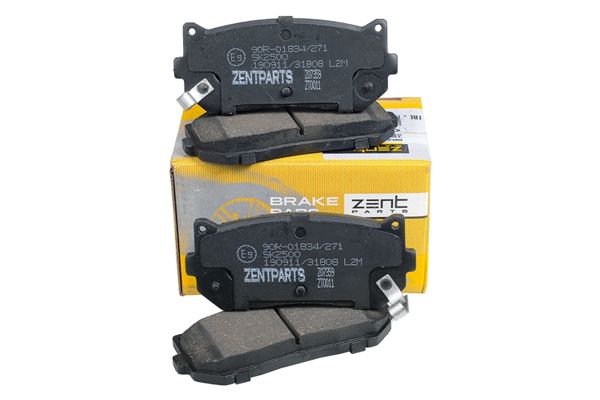 Колодки дисковые зад.  Kia Clarus 1.8i - ZENTPARTS Z07359