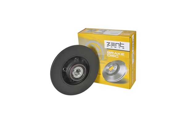 Диск тормозной задний Citroen c3/c4 - ZENTPARTS Z06281