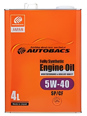 5w-40 engine OIL API sp/cf synthetic 4л - AUTOBACS A00032242