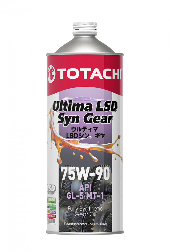 75w-90 Ultima LSD Syn-Gear gl-5 1л (синт.транс.масло) - Totachi G3301