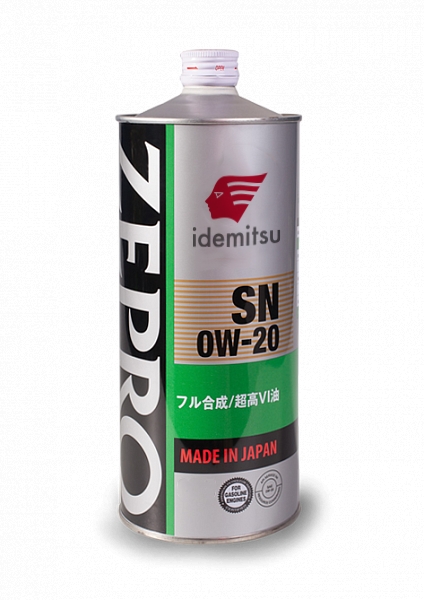 0w-20 zepro ECO medalist SN 1л (синт. мотор. масло) - IDEMITSU 4253-001