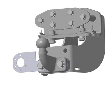 ТСУ на а/м lexus LX SUV 2007-, toyota Land Cruiser j200 SUV 2007-2021 / Лексус ЛХ - Oris 3054-F