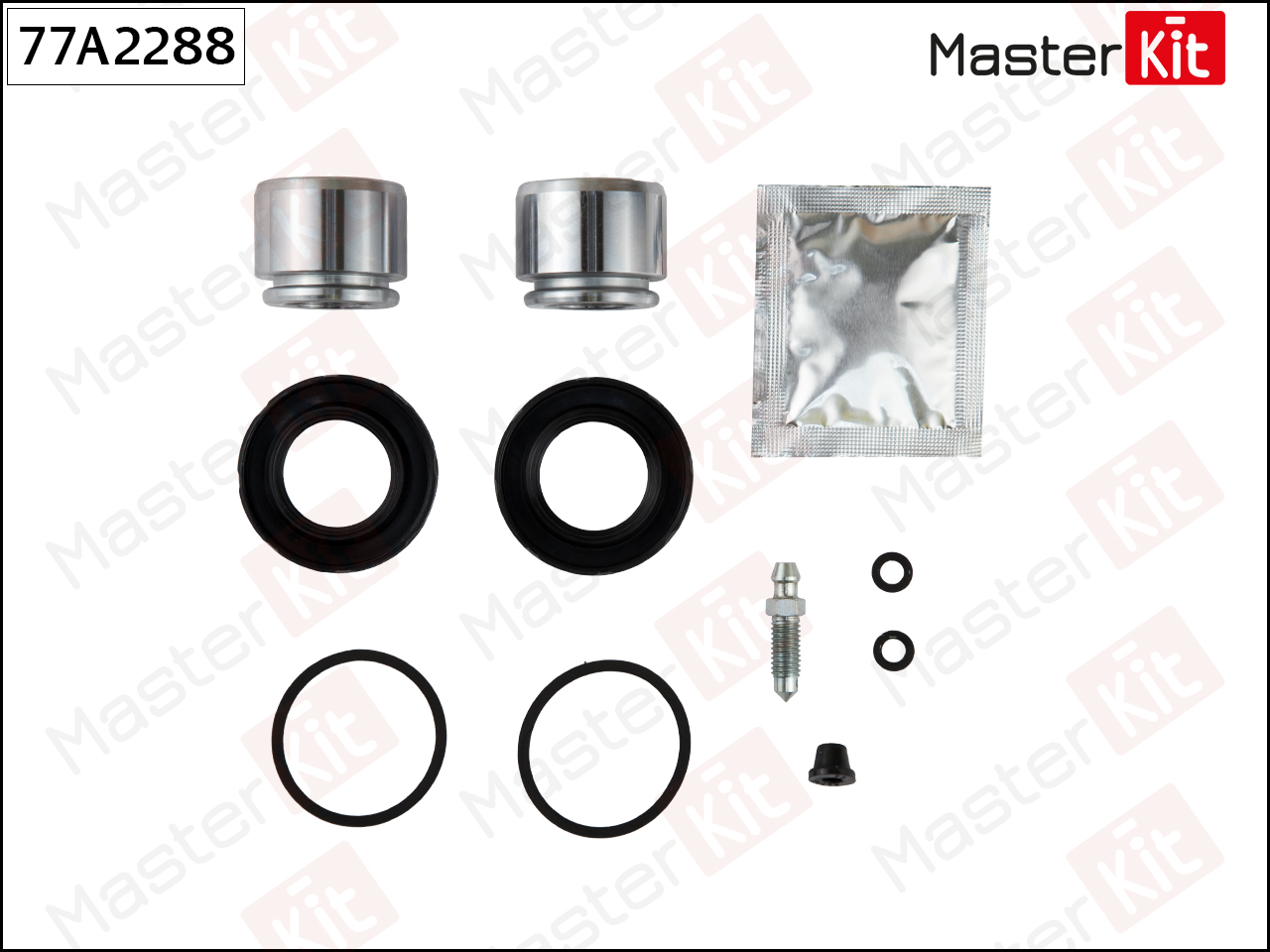 Ремкомплект тормозного суппорта + поршень - Master KiT 77A2288