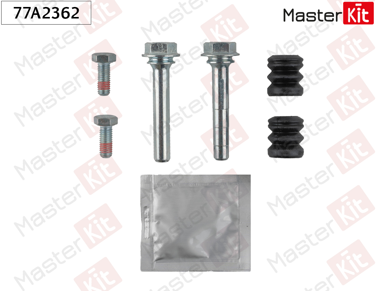 Ремкомплект направляющих тормозного суппорта - Master KiT 77A2362