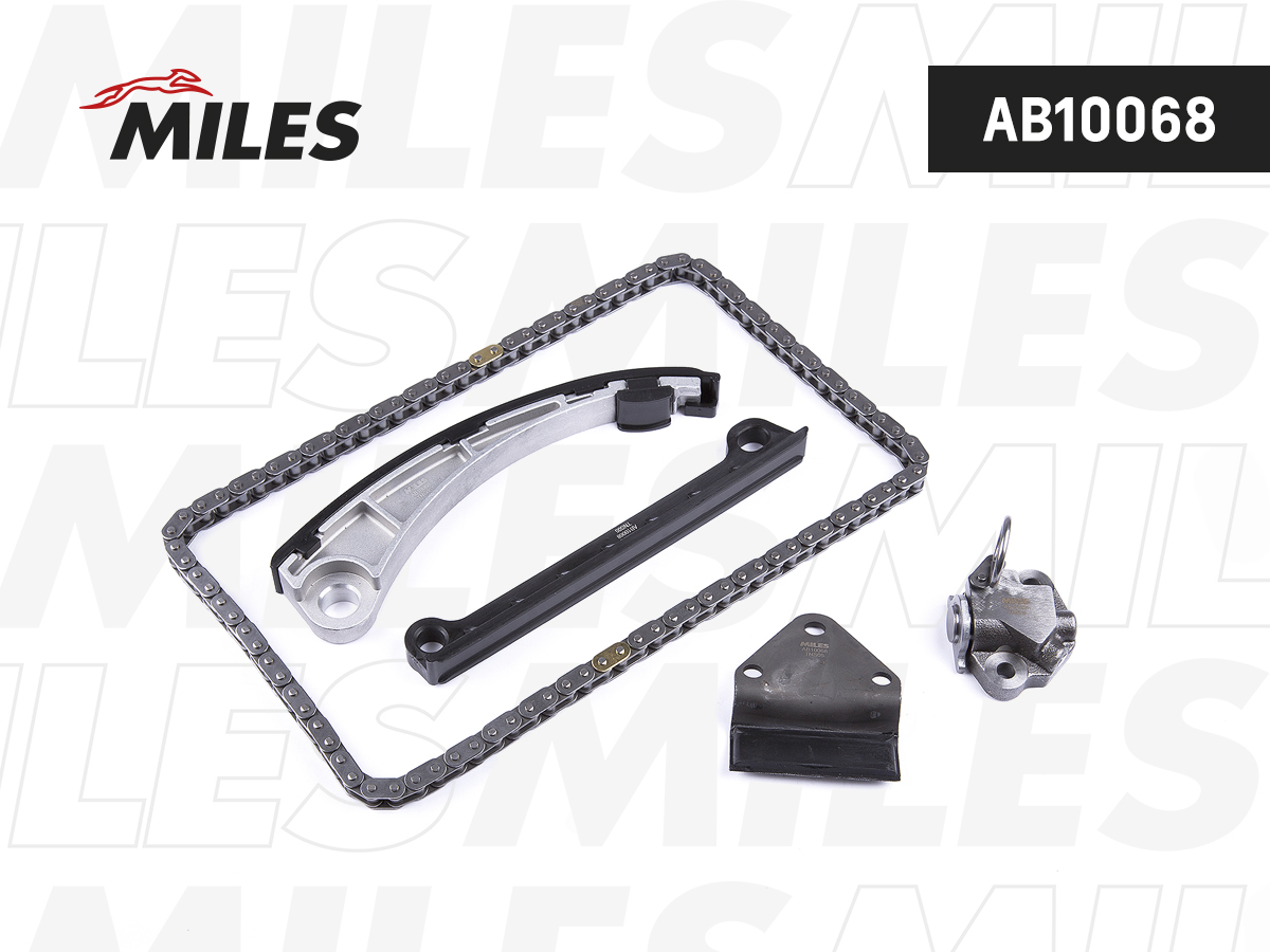 Комплект цепи ГРМ suzuki grand vitara 2.0 05- без звездочек - Miles AB10068