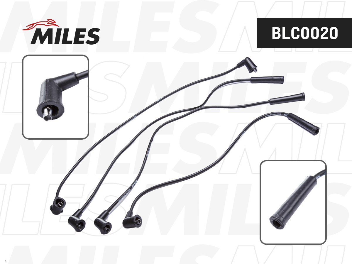 Высоковольтные провода зажигания daewoo damas - Miles BLC0020