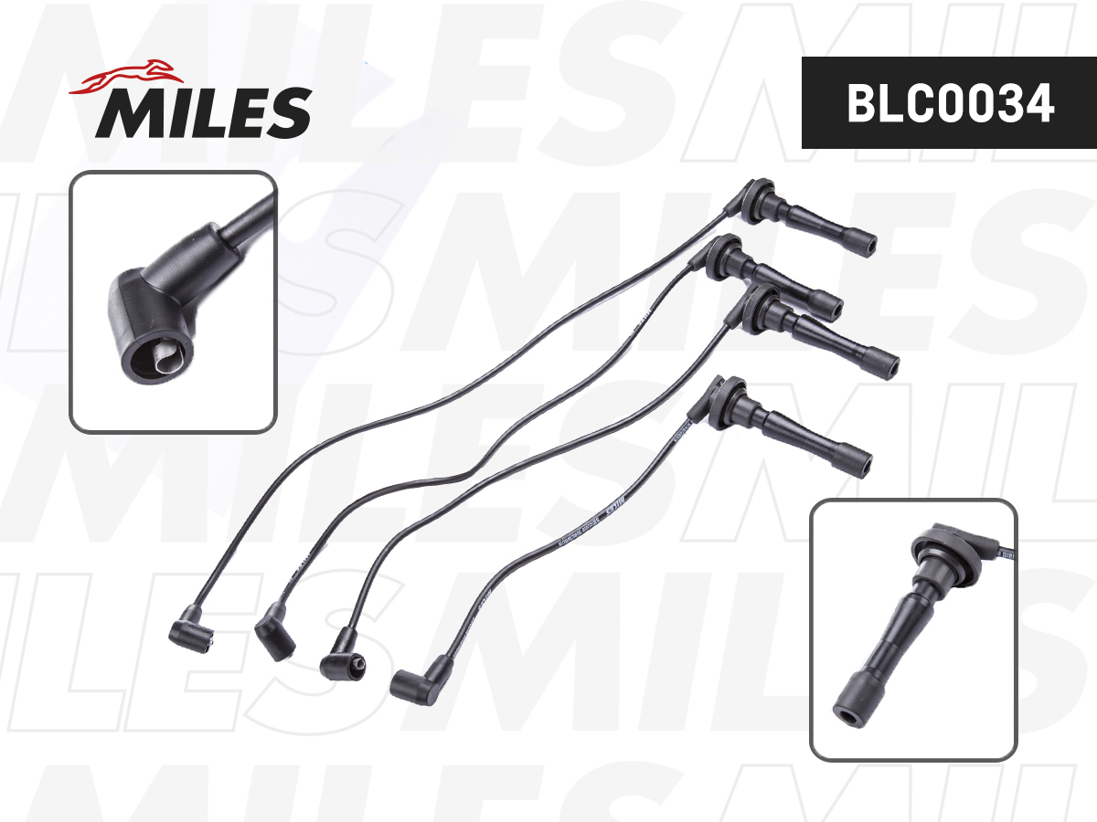 Высоковольтные провода зажигания honda cr-v - Miles BLC0034
