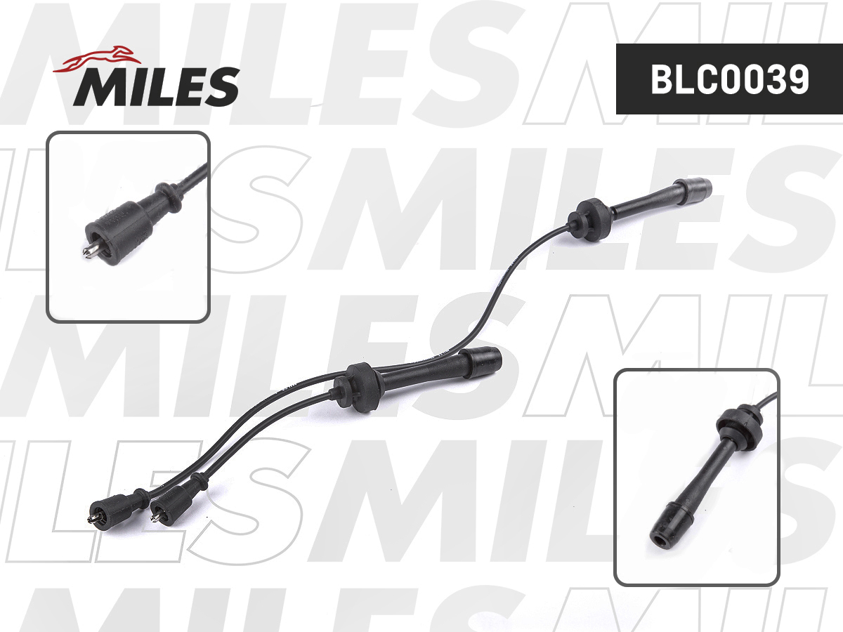 Высоковольтные провода зажигания mazda MVP 2.0 99- 02/primacy 1.8i 99- - Miles BLC0039