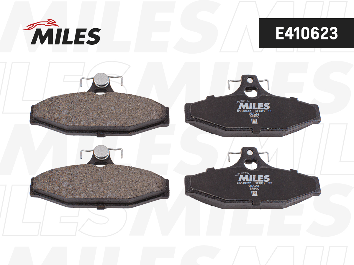 Колодки тормозные дисковые - Miles E410623