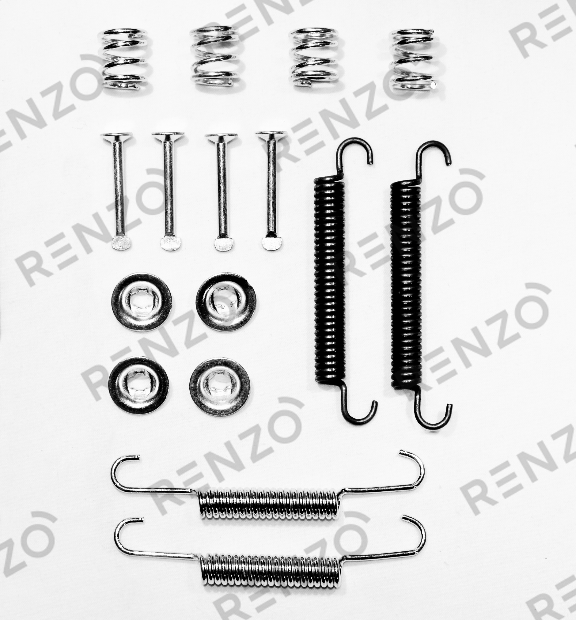 Установочный комплект тормозных колодок - RENZO RFK096