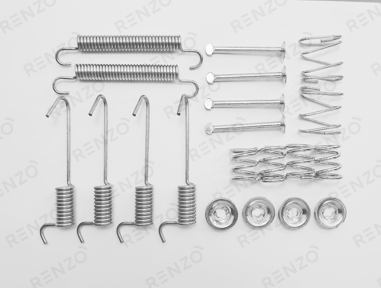 Установочный комплект тормозных колодок - RENZO RFK163