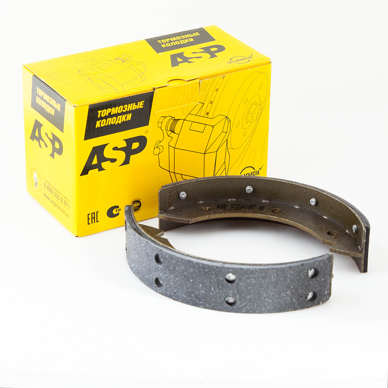 Колодки тормозные - ASP K550107
