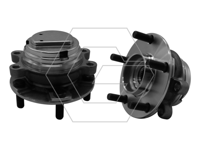 Ступица колеса | перед прав/лев | - G-AUTOPARTS GHA400203