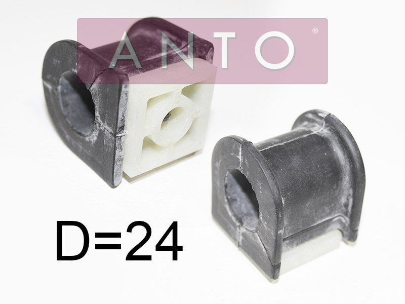 Втулка переднего стабилизатора D24 toyota avensiscorona (lhd) 97-03 - ANTO ASB28680