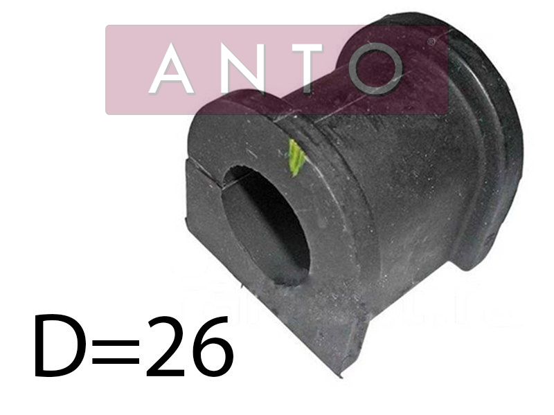 Втулка переднего стабилизатора D26 toyota crown comfort 00- - ANTO ASB28806