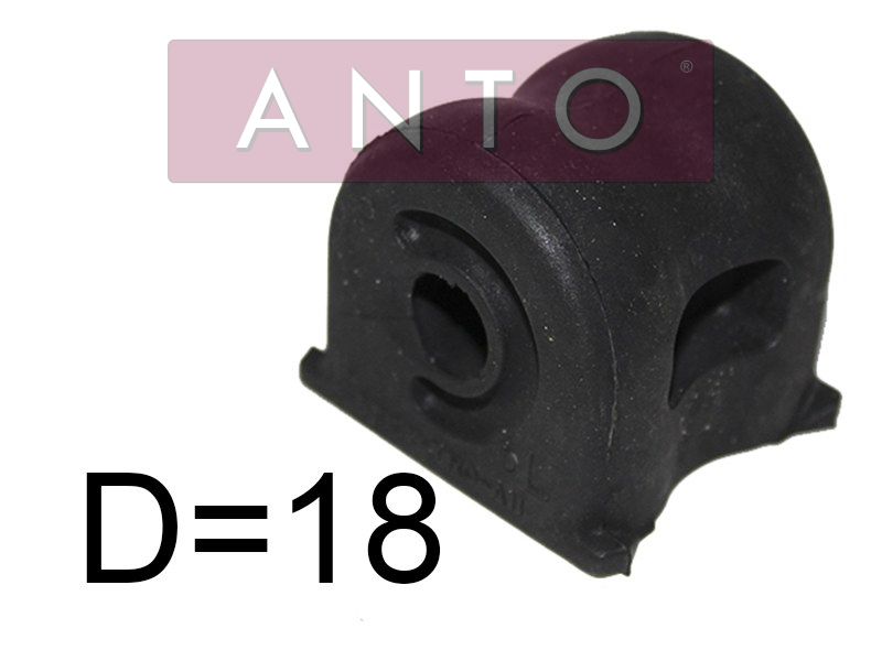 Втулка переднего стабилизатора D18 honda civic 12- LH - ANTO ASB29622