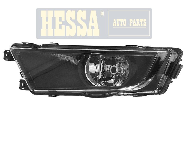 Фара противотуманная skoda octavia 13-16 LH черная HESSA                ZZXV27496